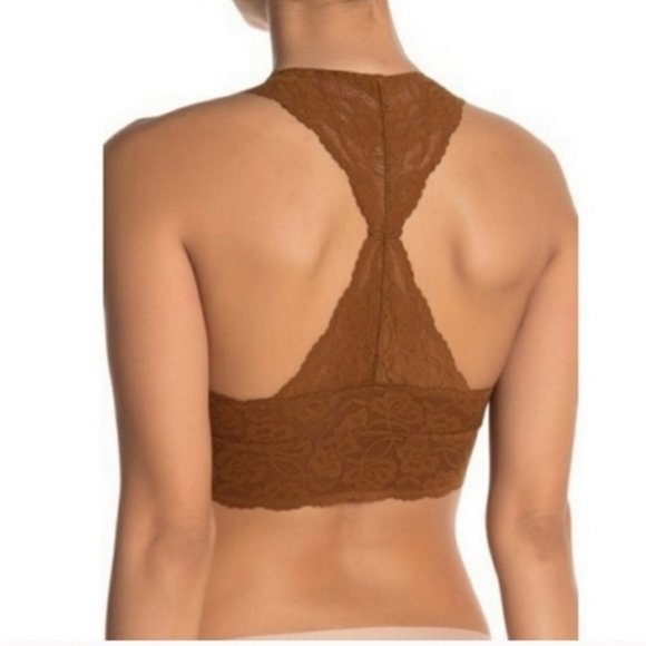 Free People Galloon Bralette in Copper Tan - Picture 2 of 6